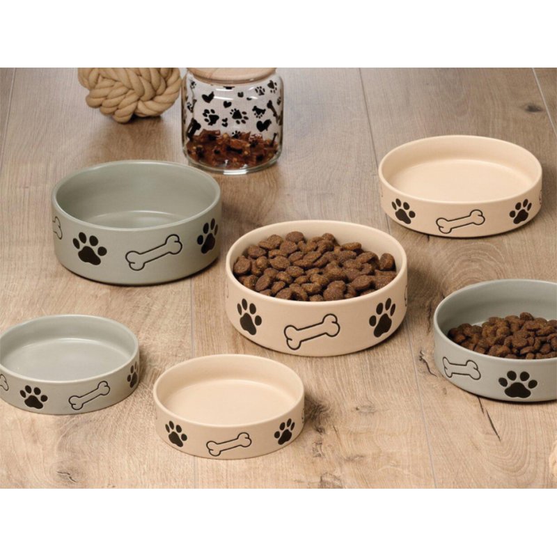 Ritzenhoff & Breker hondennapset MIKA DOG, 850 ml, grijs, keramiek